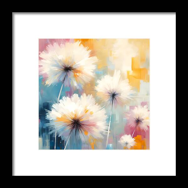 Dandelion Dreams #1 - Framed Print