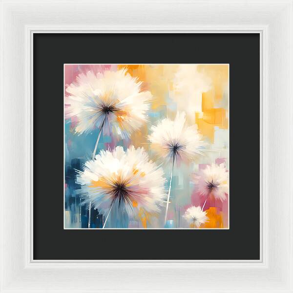 Dandelion Dreams #1 - Framed Print