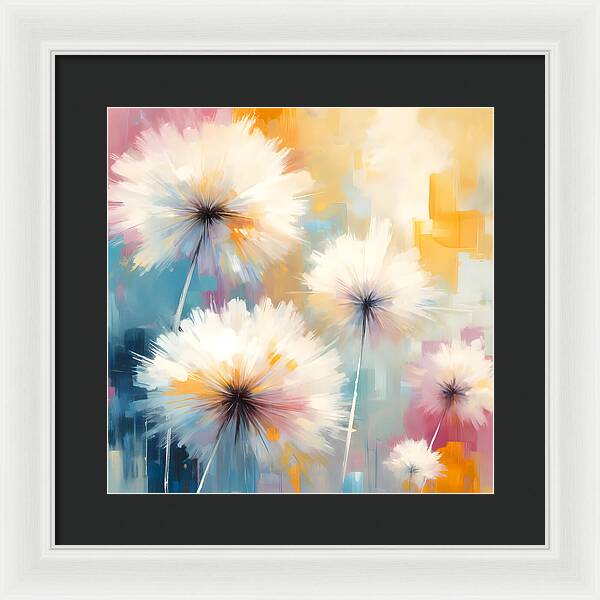 Dandelion Dreams #1 - Framed Print