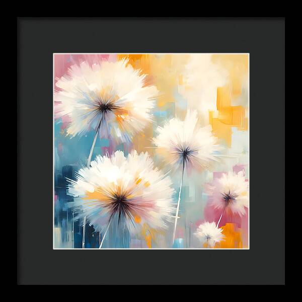 Dandelion Dreams #1 - Framed Print