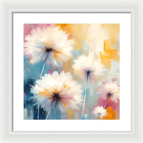 Dandelion Dreams #1 - Framed Print