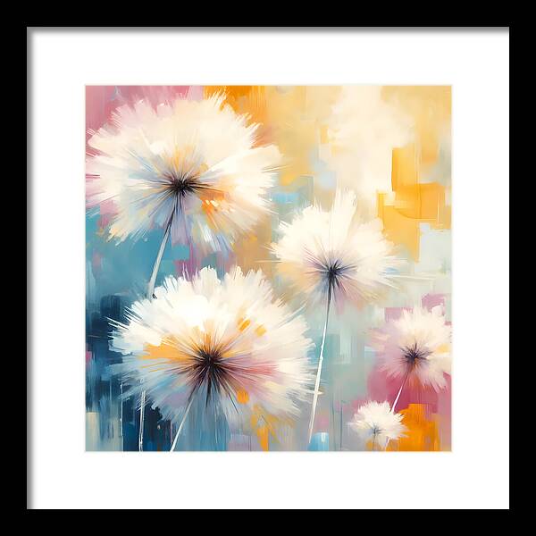 Dandelion Dreams #1 - Framed Print