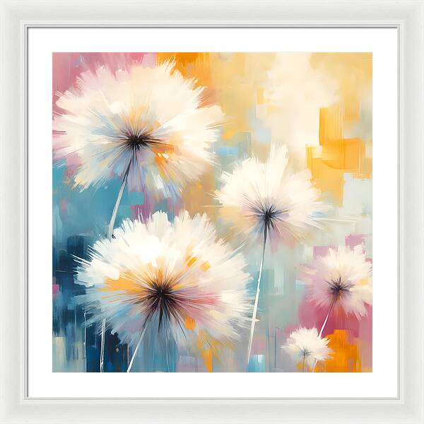 Dandelion Dreams #1 - Framed Print