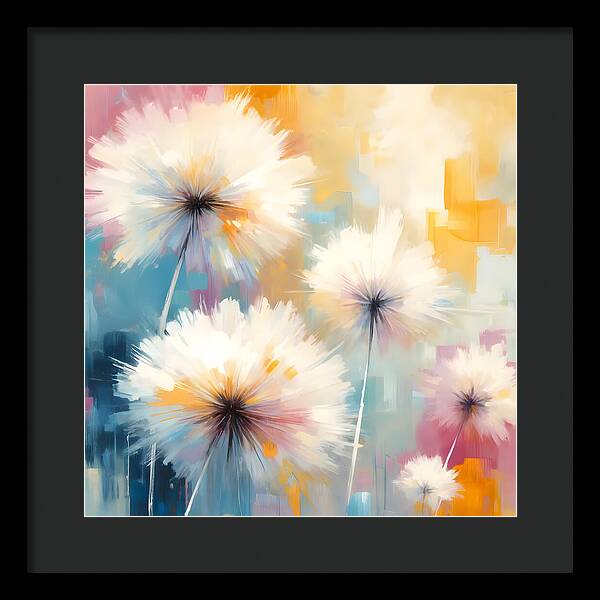 Dandelion Dreams #1 - Framed Print