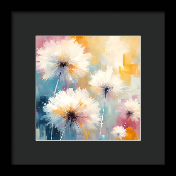 Dandelion Dreams #1 - Framed Print