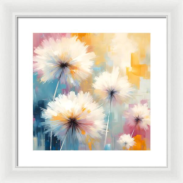 Dandelion Dreams #1 - Framed Print