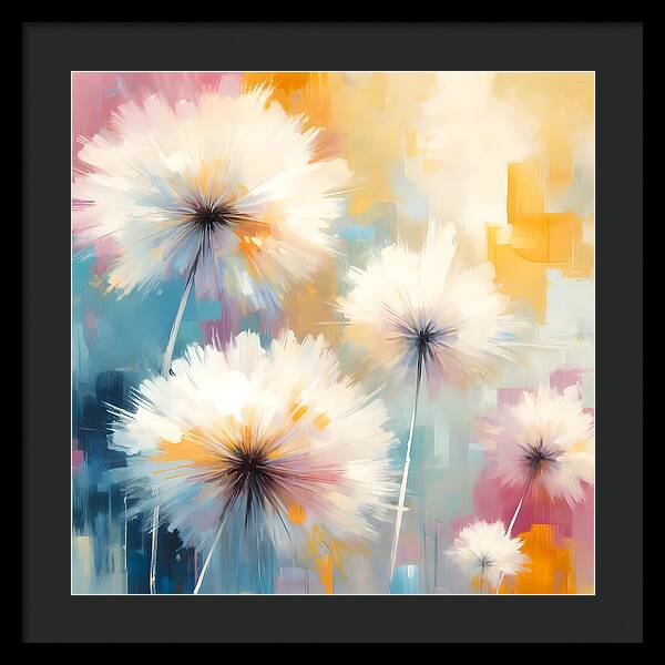 Dandelion Dreams #1 - Framed Print