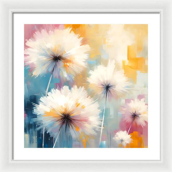 Dandelion Dreams #1 - Framed Print