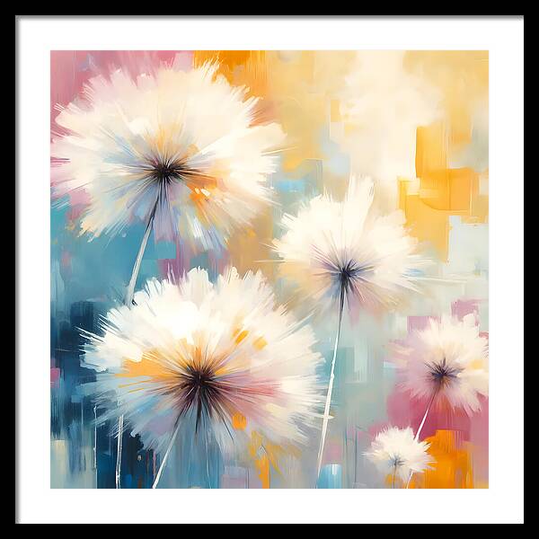 Dandelion Dreams #1 - Framed Print