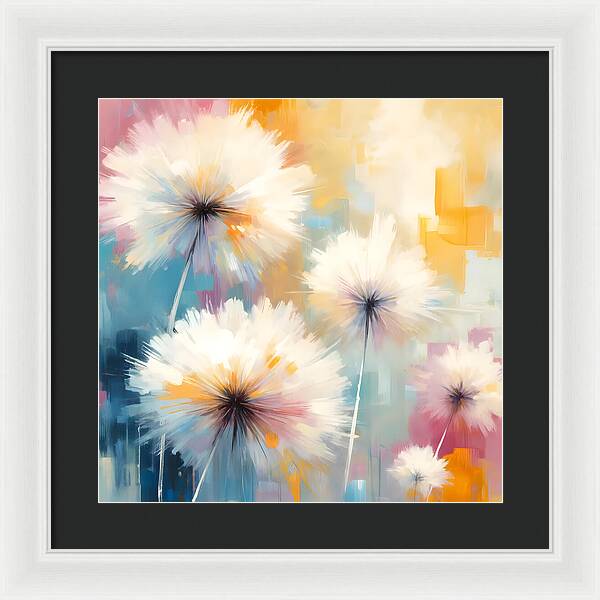 Dandelion Dreams #1 - Framed Print