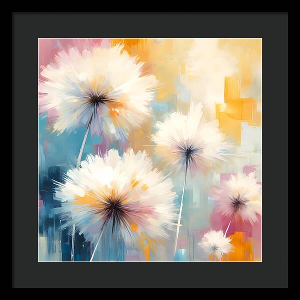 Dandelion Dreams #1 - Framed Print