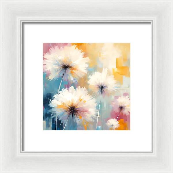 Dandelion Dreams #1 - Framed Print