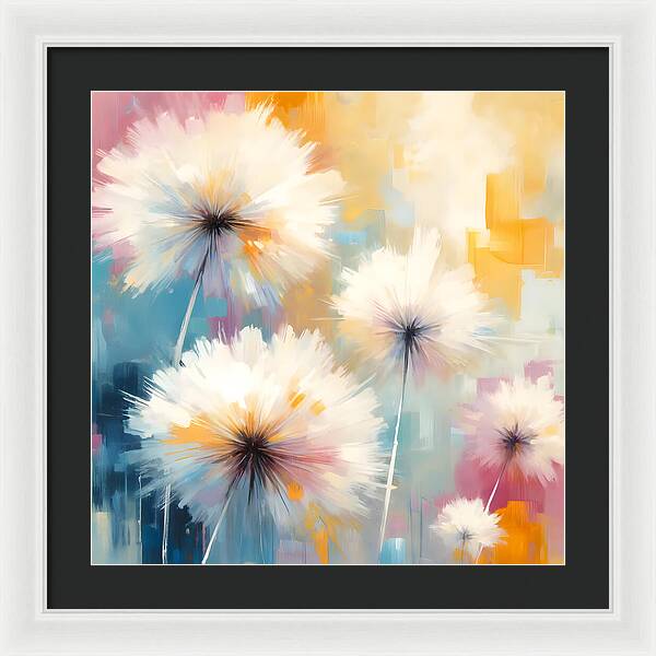 Dandelion Dreams #1 - Framed Print