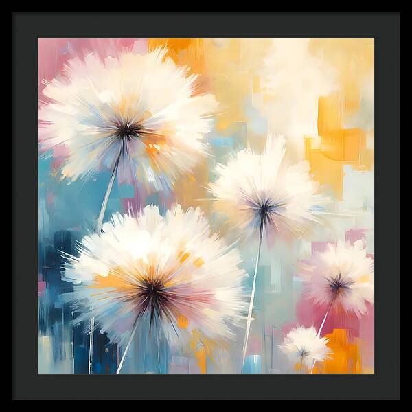 Dandelion Dreams #1 - Framed Print