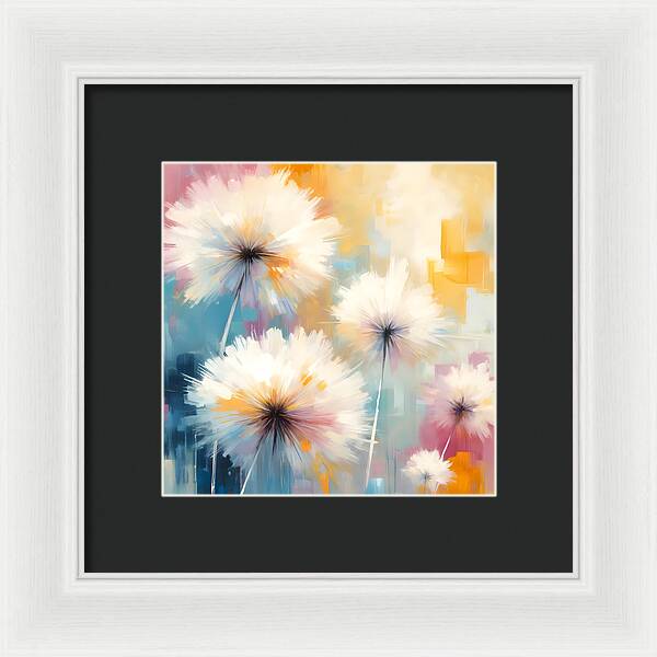 Dandelion Dreams #1 - Framed Print