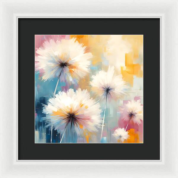 Dandelion Dreams #1 - Framed Print