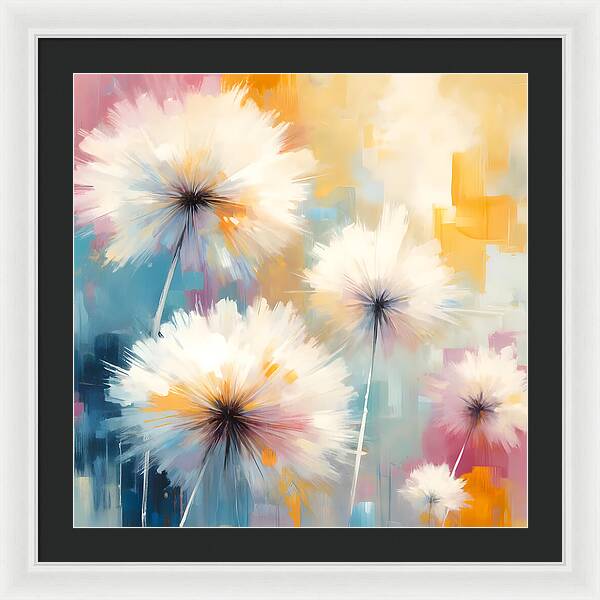 Dandelion Dreams #1 - Framed Print