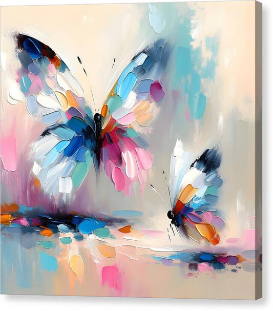 Butterfly Love I - Canvas Print