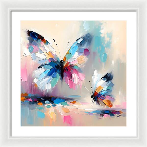 Butterfly Love I - Framed Print