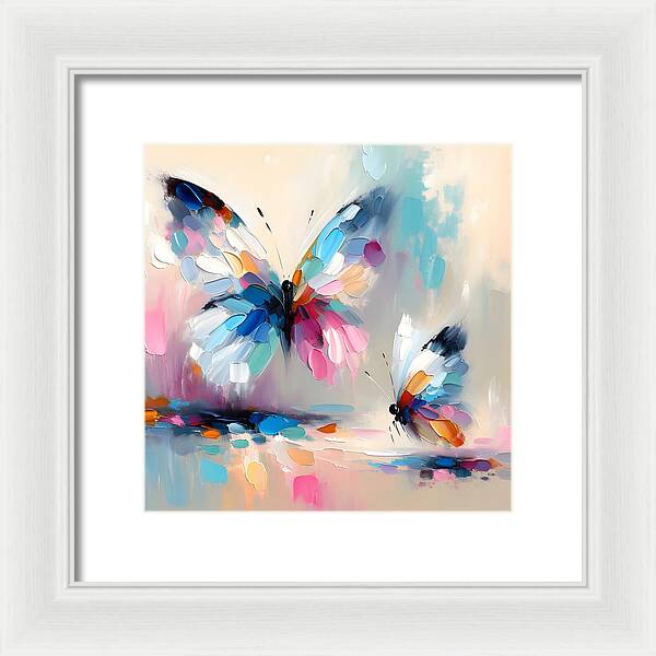 Butterfly Love I - Framed Print