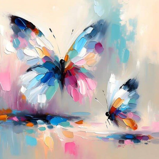 Butterfly Love I - Art Print