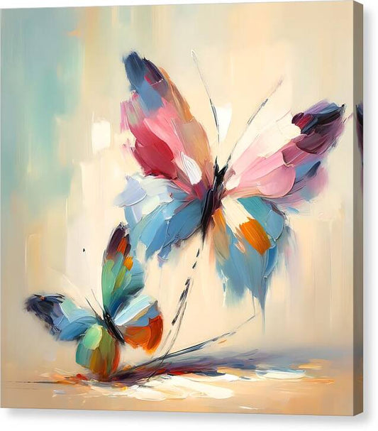 Butterfly Love II - Canvas Print