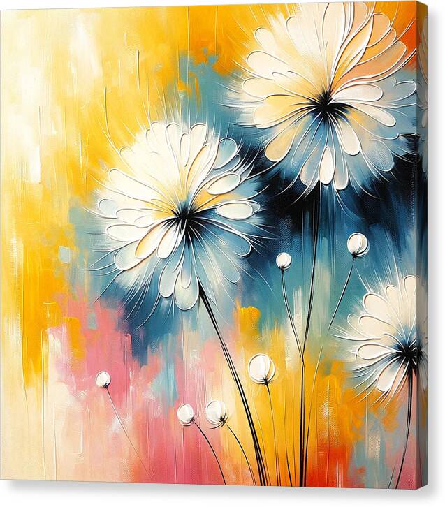 Spring Dandelions - Canvas Print