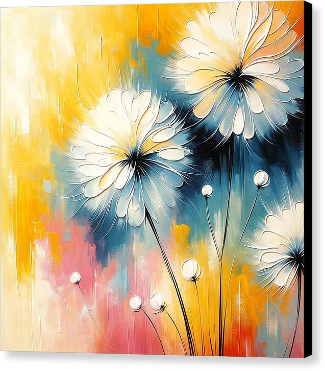 Spring Dandelions - Canvas Print