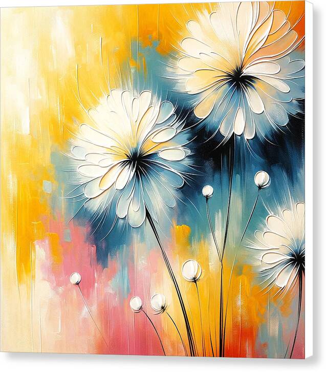 Spring Dandelions - Canvas Print