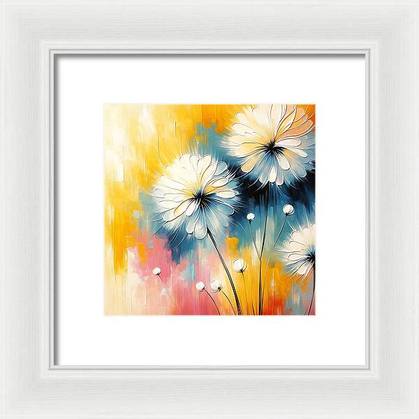 Spring Dandelions - Framed Print