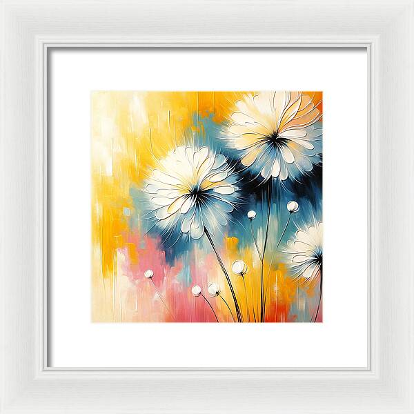 Spring Dandelions - Framed Print