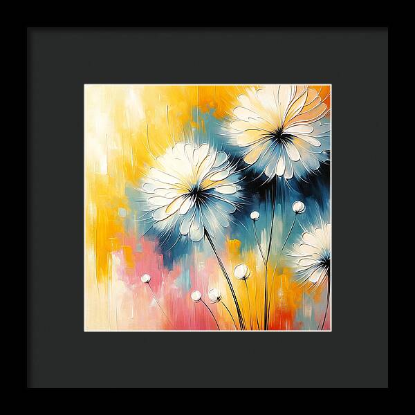 Spring Dandelions - Framed Print