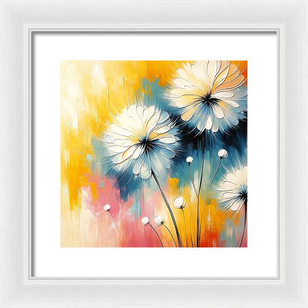 Spring Dandelions - Framed Print