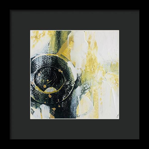 Black and Gold - Framed Print