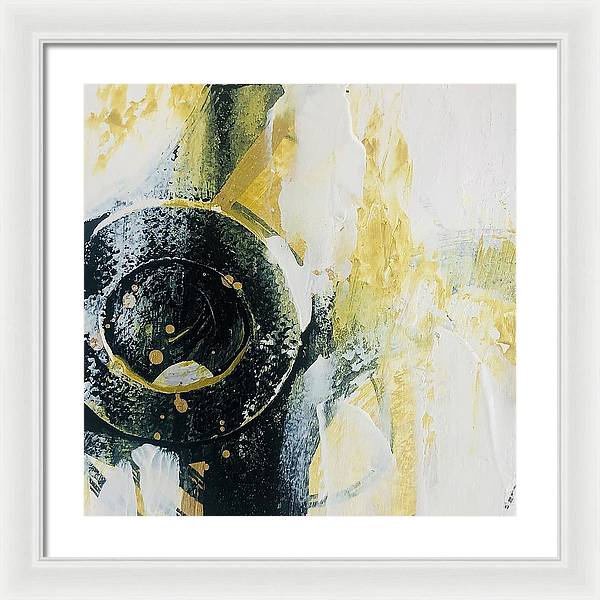 Black and Gold - Framed Print