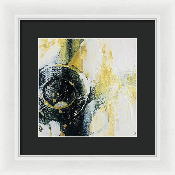 Black and Gold - Framed Print