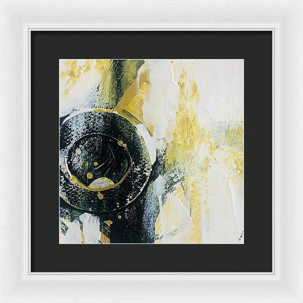 Black and Gold - Framed Print