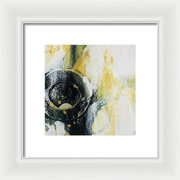 Black and Gold - Framed Print