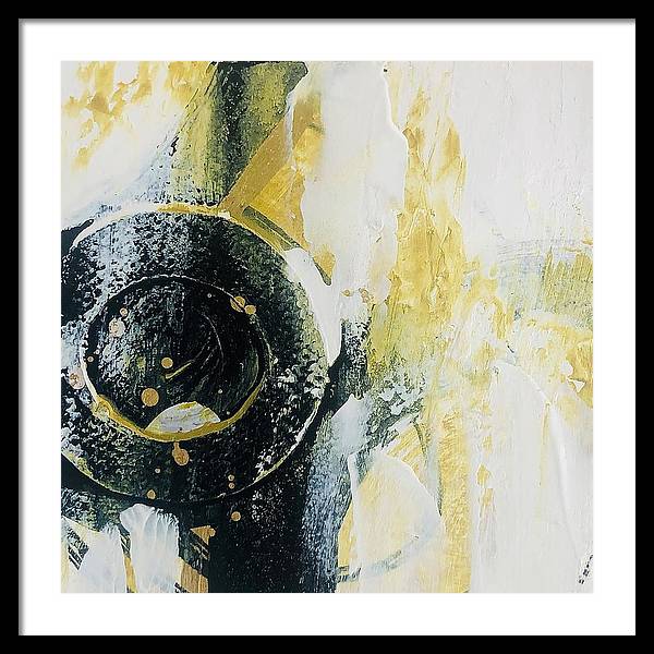 Black and Gold - Framed Print