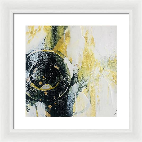 Black and Gold - Framed Print