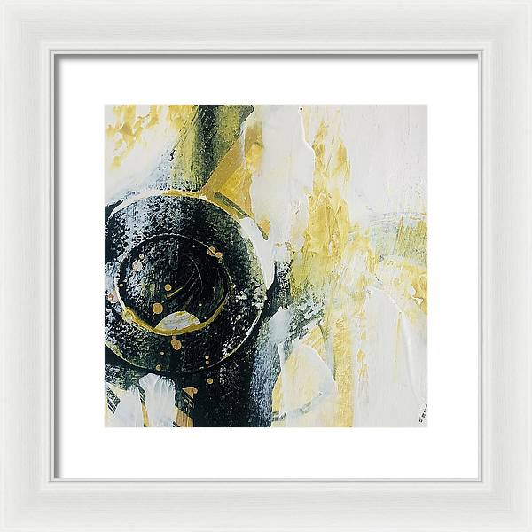 Black and Gold - Framed Print