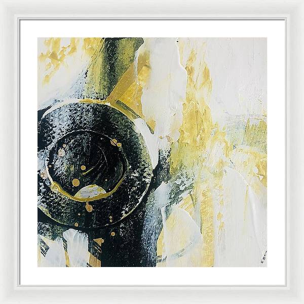 Black and Gold - Framed Print