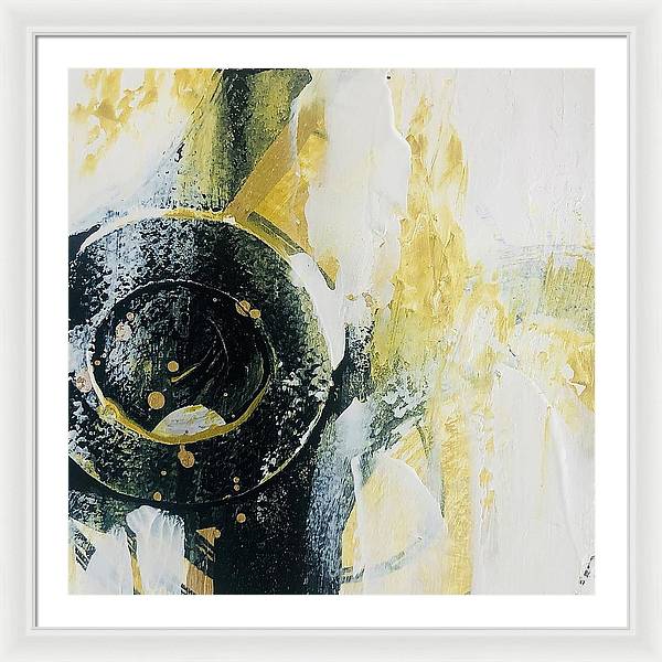 Black and Gold - Framed Print