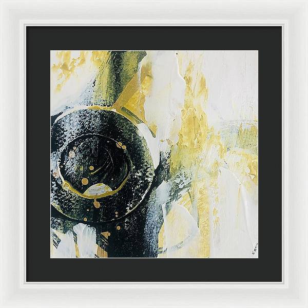 Black and Gold - Framed Print