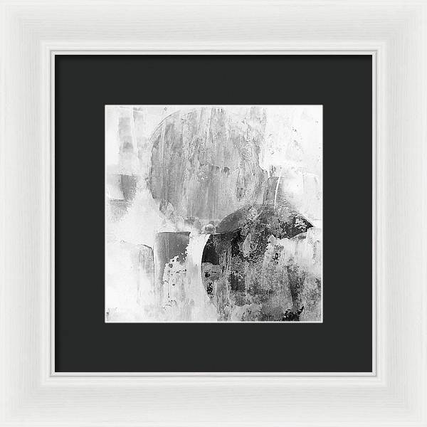 Blanc Noir - Framed Print