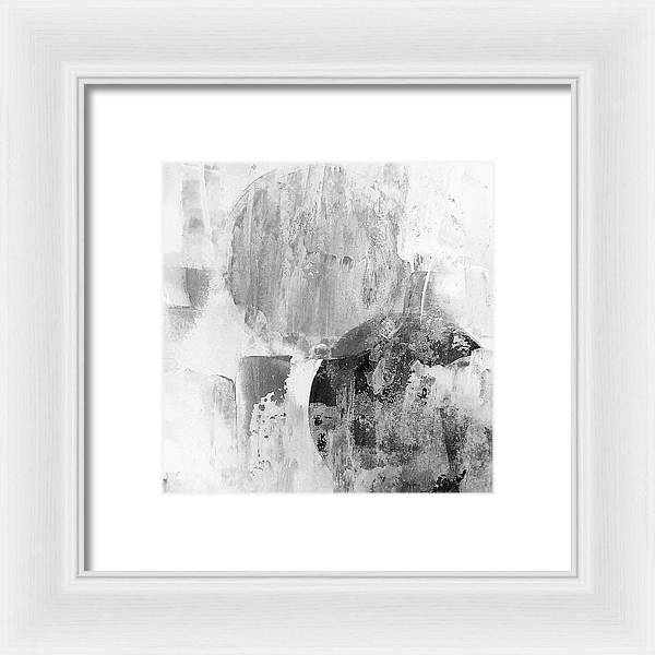 Blanc Noir - Framed Print