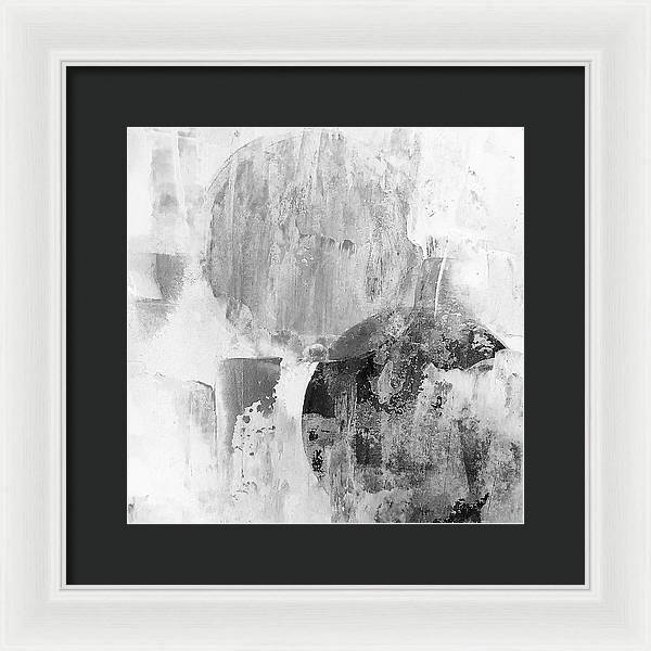 Blanc Noir - Framed Print