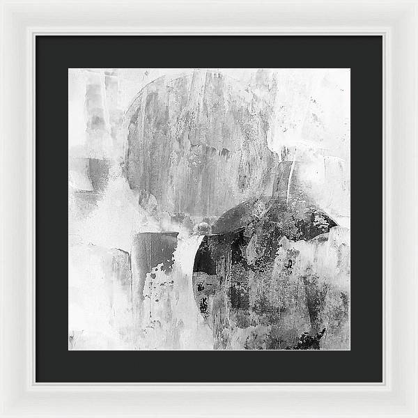 Blanc Noir - Framed Print