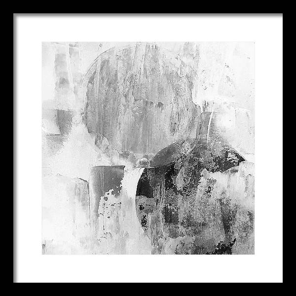 Blanc Noir - Framed Print