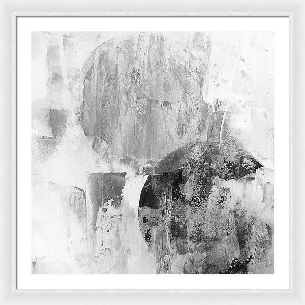 Blanc Noir - Framed Print